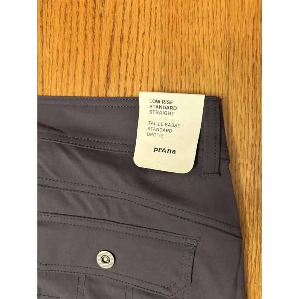 NWT! prAna Women's Low Rise Standard Straight Hale Pant Size 10 Short - Picture 5 of 5